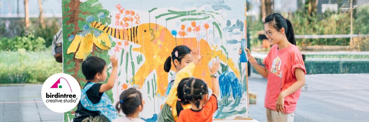 《THUMP THUMP 大象!》親子畫大畫 《THUMP THUMP elephant!》Parent-child Big Painting Workshop